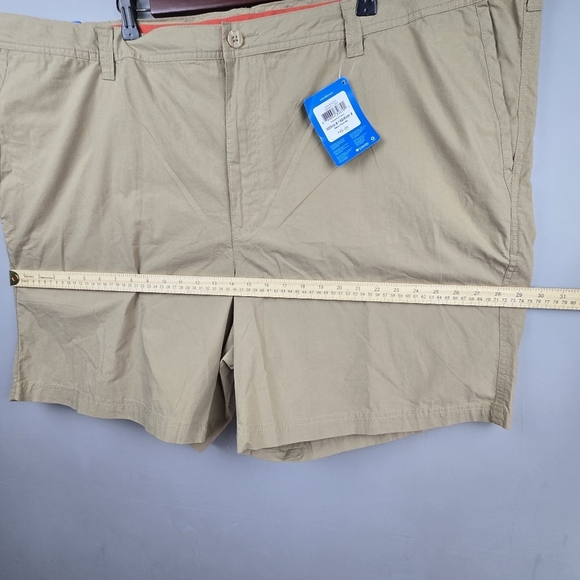 COLUMBIA Modern Classic Casual‎ 7" Inseam Shorts Tan Mens Plus Size 52W - Picture 9 of 11
